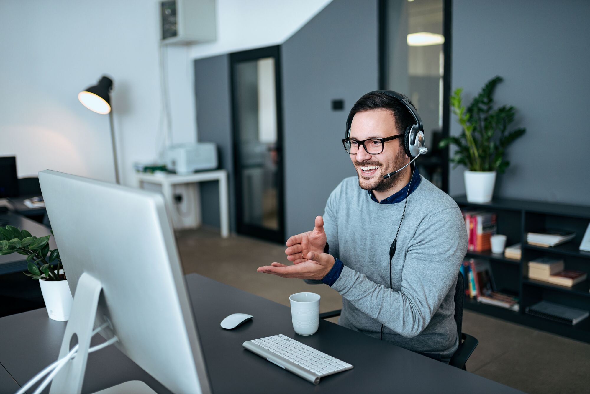 Friendly support specialist ready to help with inquiries and partnerships